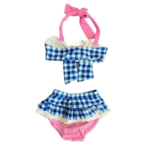 Girls Just Having Fun Skirted Bottom Swimsuit (M) - Picture 3 of 4